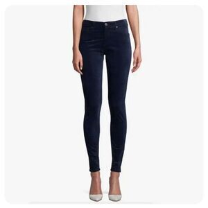 AG The Kiss blue courdoroy jeans